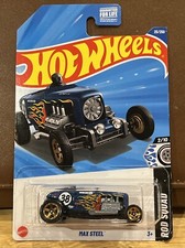Hot Wheels Max Steel New For 2025 Blue W Flames 25/250 HW Rod Squad Series 2/10