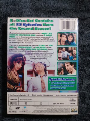(未使用･未開封品)Married With Children: Complete Second Season [DVD] Amazon.com: Married with Children: Season 2 : Ed O'Neill
