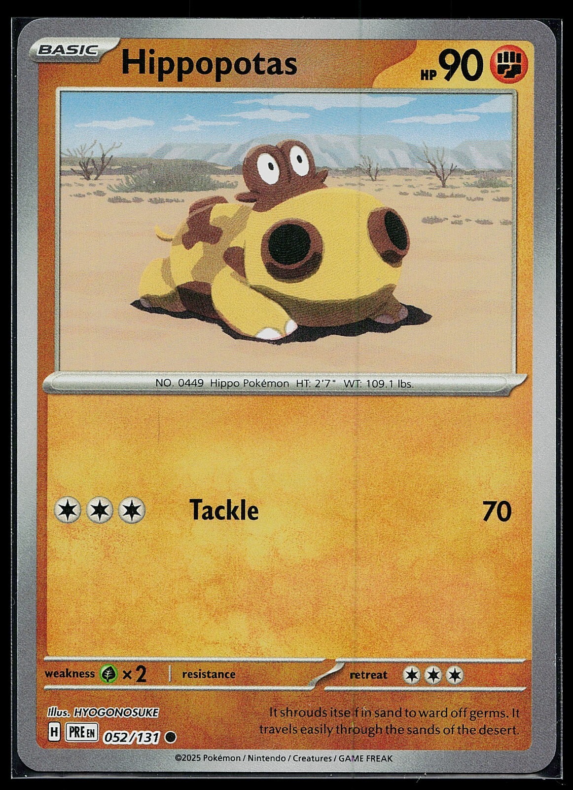 Hippopotas 052/131 Sv: Prismatic Evolutions for sale | eBay