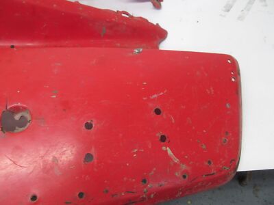 1995 KAWASAKI LAKOTA KEF300 A1 FRONT FENDER RED | eBay