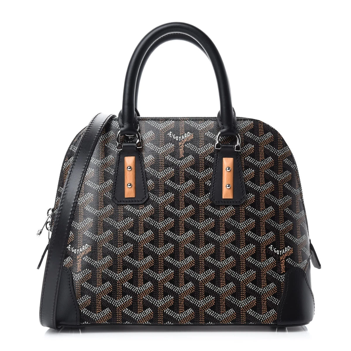 GOYARD Canvas Leather Elegant Style Crossbody Logo Shoulder Bags