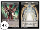 MTG - 4 x Eldrazi Angel / Copy Token - Modern Horizons 3 - MH3 - Playset 4x x4