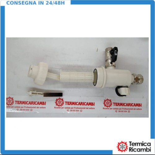 Kit montaggio caldaia salva defangatore filtro anticalcare flessibili acqua gas - Foto 3 di 5