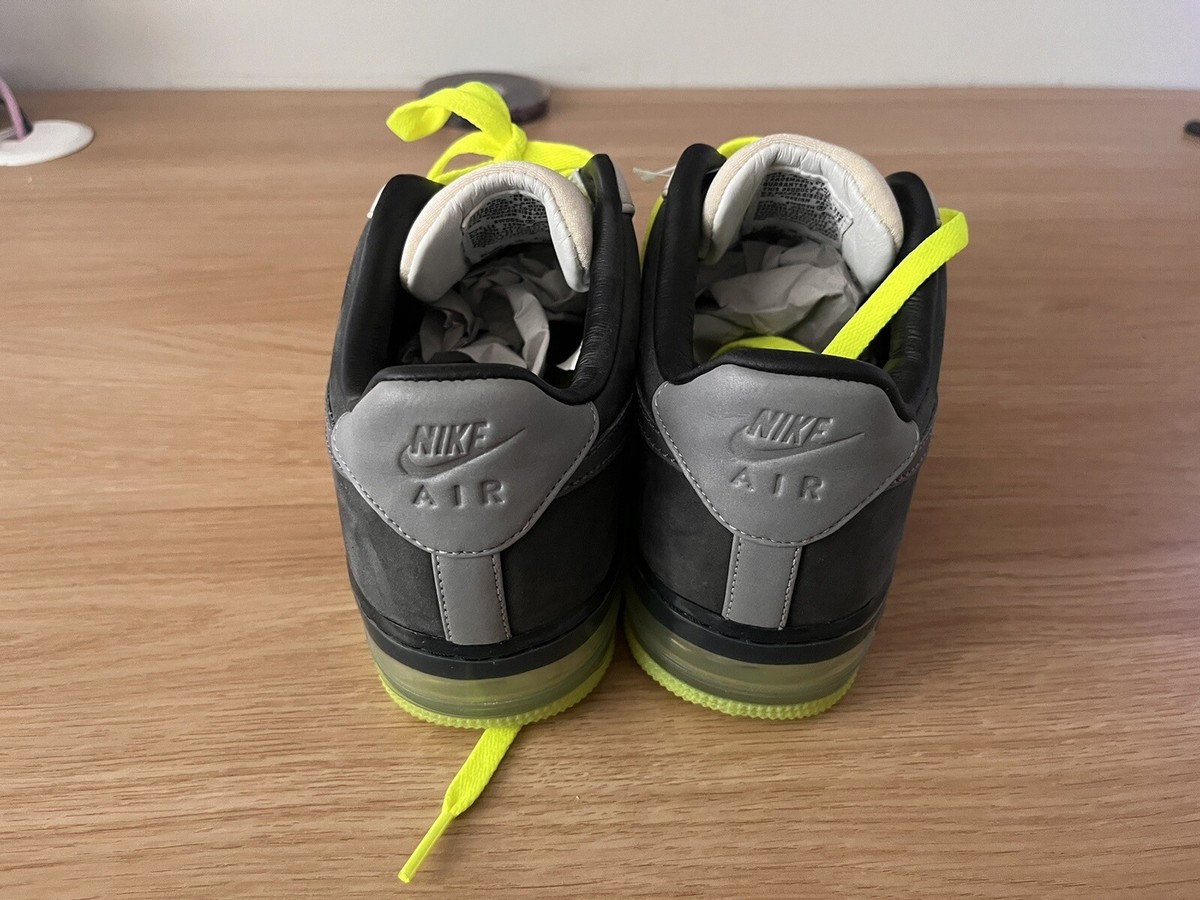 Nike Air Force 1 Supreme Max Air 95 Natural Grey Neon 318772-001, Size 10 Air Force 1 Low Supreme Max Air “Air Max 95 Neon” (2008  main image 3