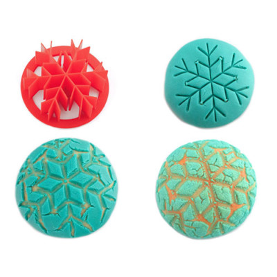 Snowflake Concha Bread Stamp 3'' for Sweet Bread Rolls Disney Frozen Theme Food