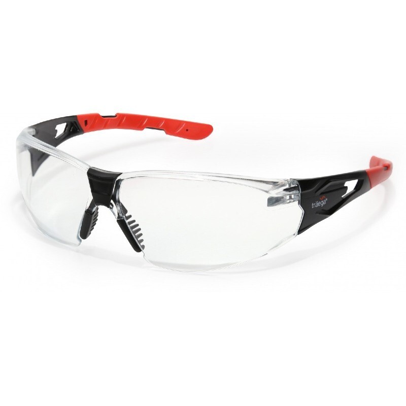 12x TRAEGA Seto Safety Glasses Specs Clear Lens UV Protection Scratch Resistant
