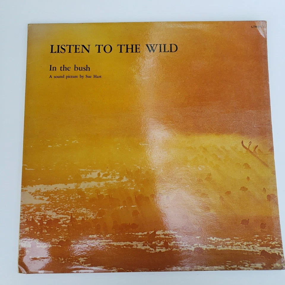 African Nature Listen To The Wild In The Bush A Sound Picture -Sue Hart Vinyl LP Foto 2 de 4