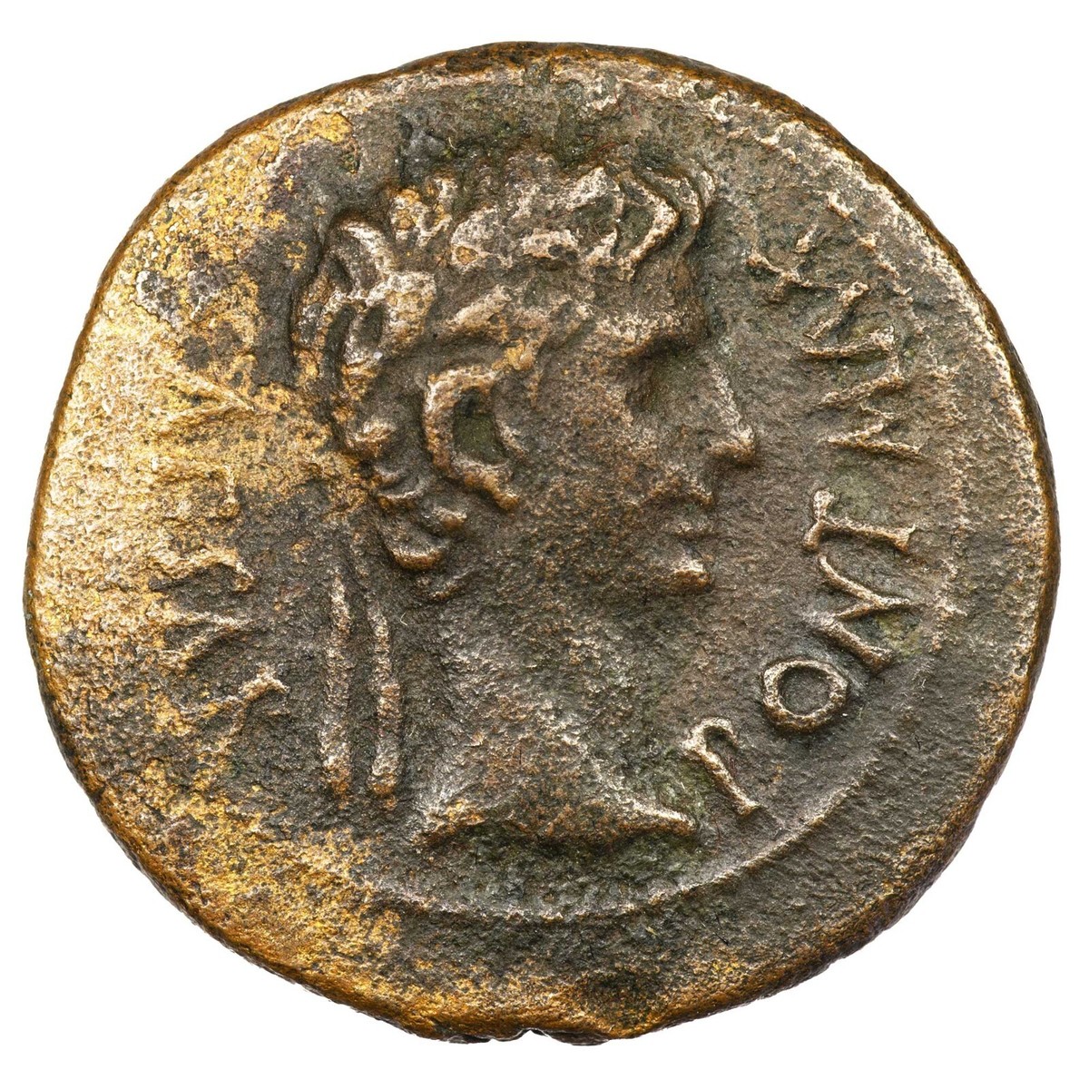 Monedas Romanas Antiguas Augusto Moneda De Plata Antigua Romana Del