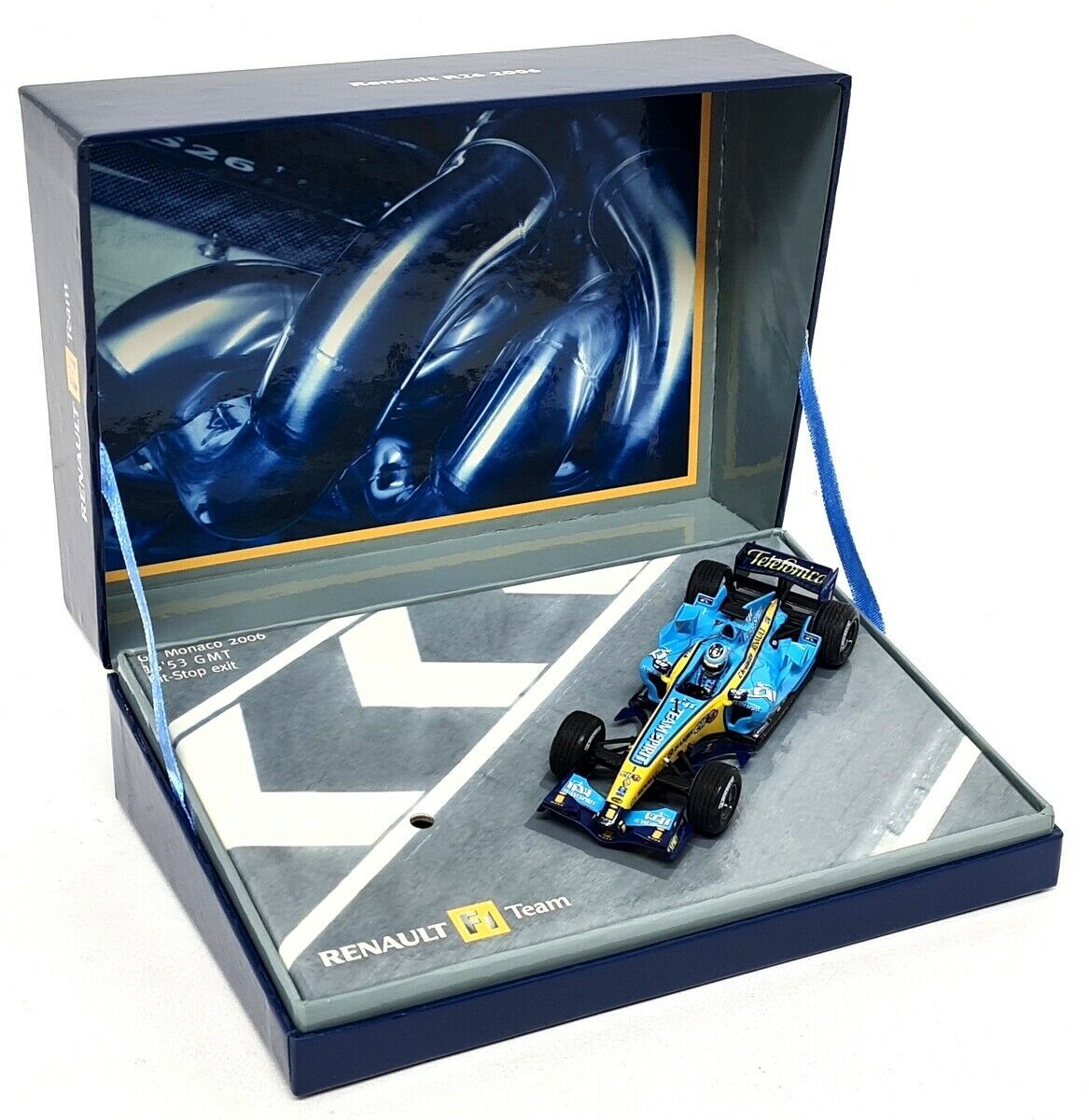 【中古】1/43 Renault F1 Team R26 2006 [69][240069190391] Fernando Alonso Car Minichamps Renault F1 R26 2006 1/43 Muy