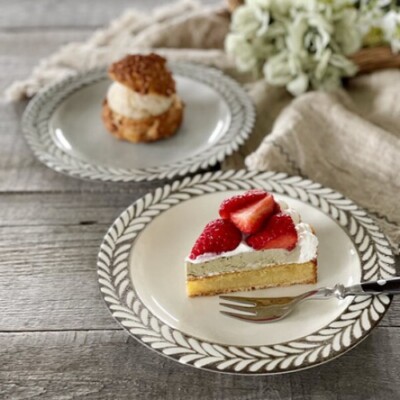 Japanese Ceramic Feather Pattern Plates Bowls Cake Dessert Salad Plates Dinner