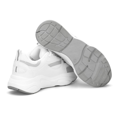 Women's Chunky Sneakers Stylish High Top Comfy Lightweight Men's Sports Trainers - Picture 13 of 17