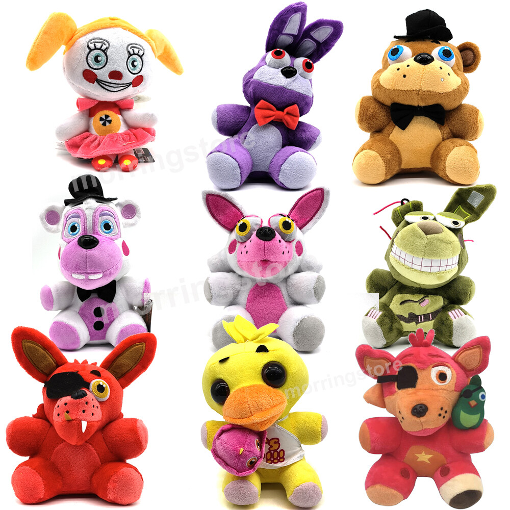 FNAF Five Nights At Freddy's Plush Dolls Chica Freddy Fazbear