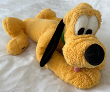 PLUTO WALT DISNEY WORLD DISNEYLAND 18" PLUSH MICKEY MOUSE'S DOG