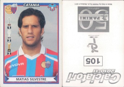 PANINI FOOTBALLERS 2010/11 - Figure - Sticker No. 105 *NEW