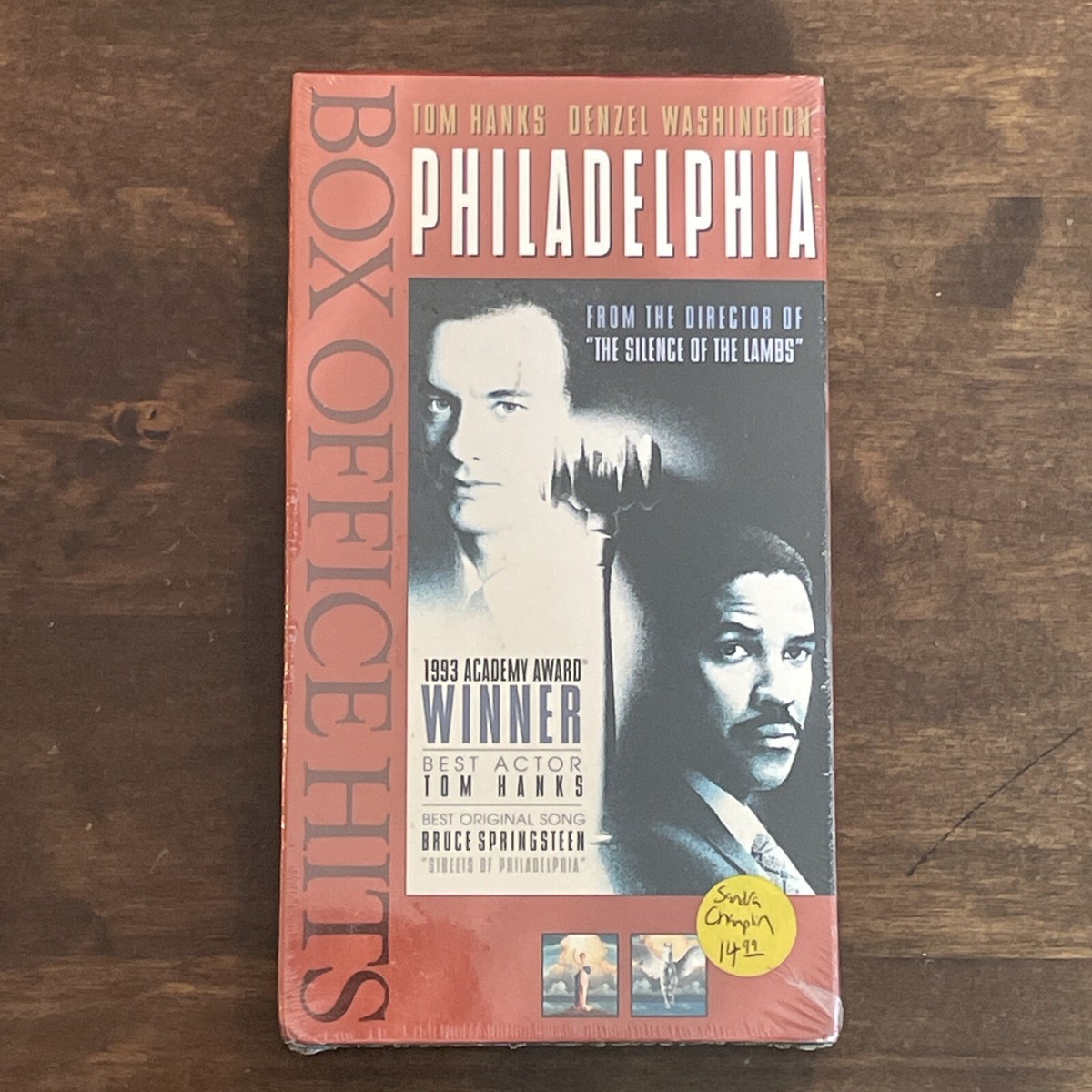 NEW SEALED Philadelphia (VHS, 2000, Box Office Hits Edition Closed