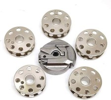 1 pcs 45751 Bobbin case 5 pcs 45785 bobbins for Singer 221,221k,222