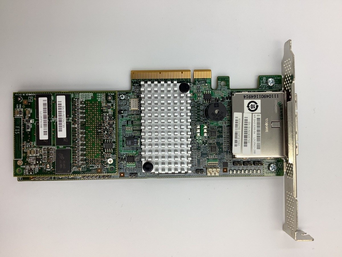 LSI Logic MegaRAID SAS 9286-8e 8-Port 6Gb/s PCI-E 3.0 SATA+SAS 