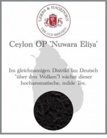 Ceylon Tee Op Nuwara Eliya 1.5 Kg Hocharomatischer, Milder Tee