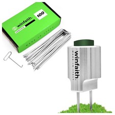 Artificial Grass Weed Green U Pins Peg Galvanised Steel Pegs Membrane Italian