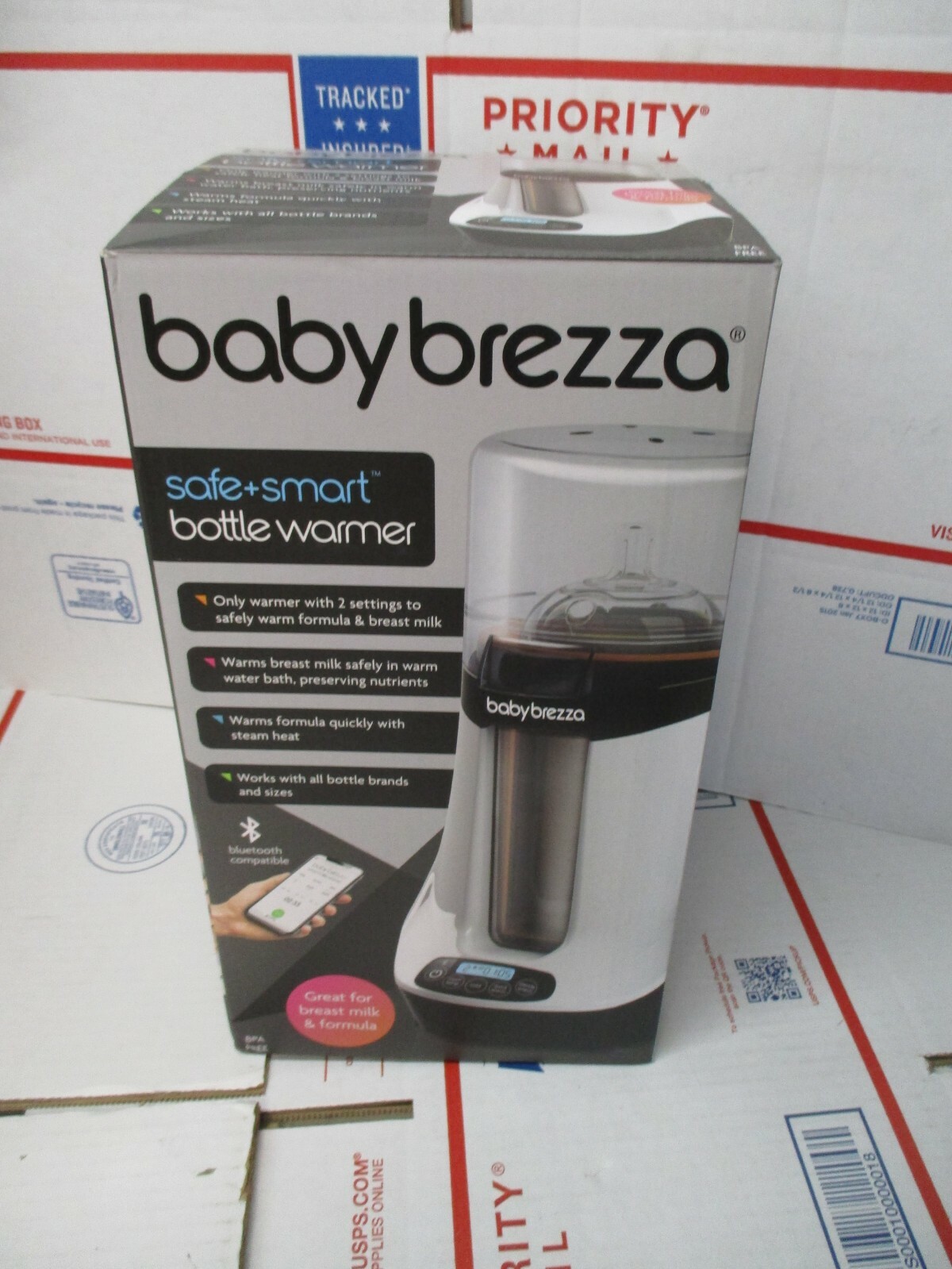 baby brezza for breast milk