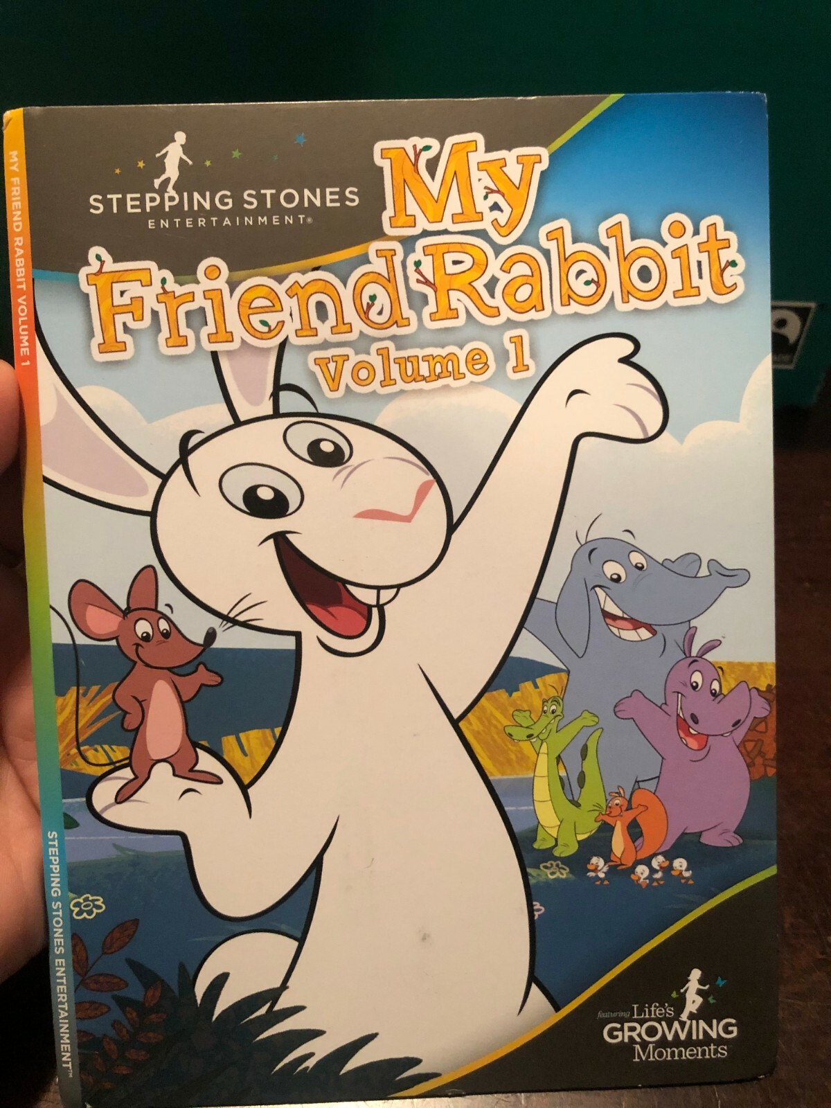 My Friend Rabbit Rabbit Stepping Stones My Friend Rabbit Volume 1 DVD-RARE VINTAGE-SHIPS N 24 ...