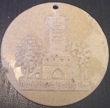 ?0422? German Winterhilfswerk WHW cardboard pendant WW2 NS Volkswohlfahrt