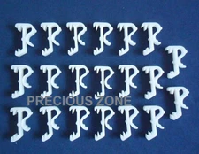20 pcs of 1 Inch Mini Blind Single Slat Valance Retainer Clips