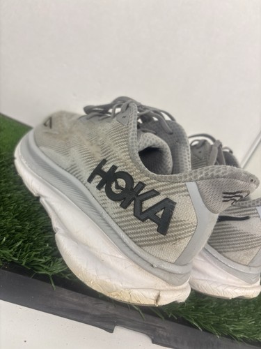 Hoka Men's Size 10.2B Clifton 9 Gray Athletic Running Shoes Activewear - Picture 6 of 8