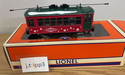 Lionel 2535060 Christmas Express Lighted Trolley Car O Gauge Train North Pole