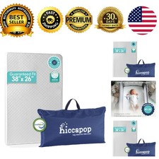 Playard Mattress Pad Pack and Play Mattress 1.25 in Carry Bag