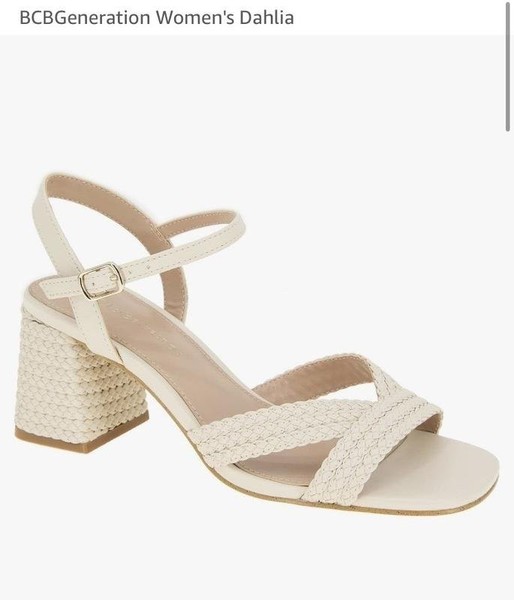 Women Bcbgeneration Heels White 9.5