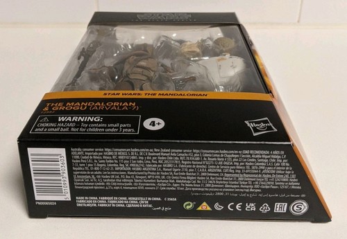 Star Wars Black Series The Mandalorian: Mandalorian & Grogu (Arvala-7); NEU MISB - Bild 6 von 6