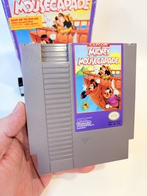 Mickey Mousecapade Nintendo NES CIB Complete in Box