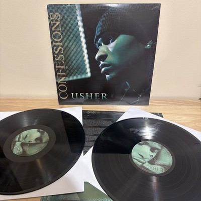 USHER Confessions Vinyl LP Record Bonus Tracks, Rmst, Anniversary Ed