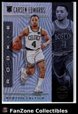 2019-20 Panini Illusions #152 CARSEN EDWARDS Silver Refractor RC