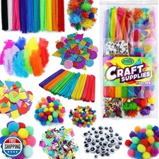 Arts and Crafts Supplies Kit for Kids - Boys and Girls Age 4 5 6