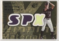 2007 SPx Winning Materials Dual Gold 49/50 Todd Helton #WM-HE HOF s7f