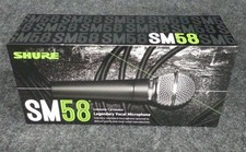 SHURE SM58 Cardioid Dynamic Vocal Microphone 50Hz-15kHz