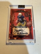 2023 Wild Card Jarrett Patterson 5 Card Draw Red Auto (/2)