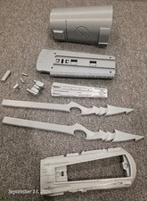 Predator Wrist Gauntlet Moving Blades 3D Printed DIY Cosplay Kit Single