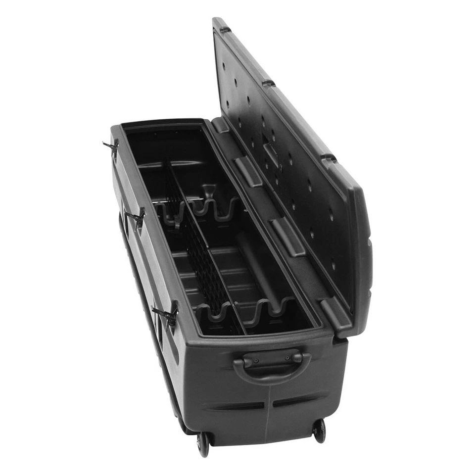 Du-Ha 70103 Black Tote Lockable All In One Storage Tool Box Gun Case w/ Roller - Image 2 of 4