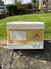 Vintage Swan Teasmade Retro Alarm Clock Tea Maker