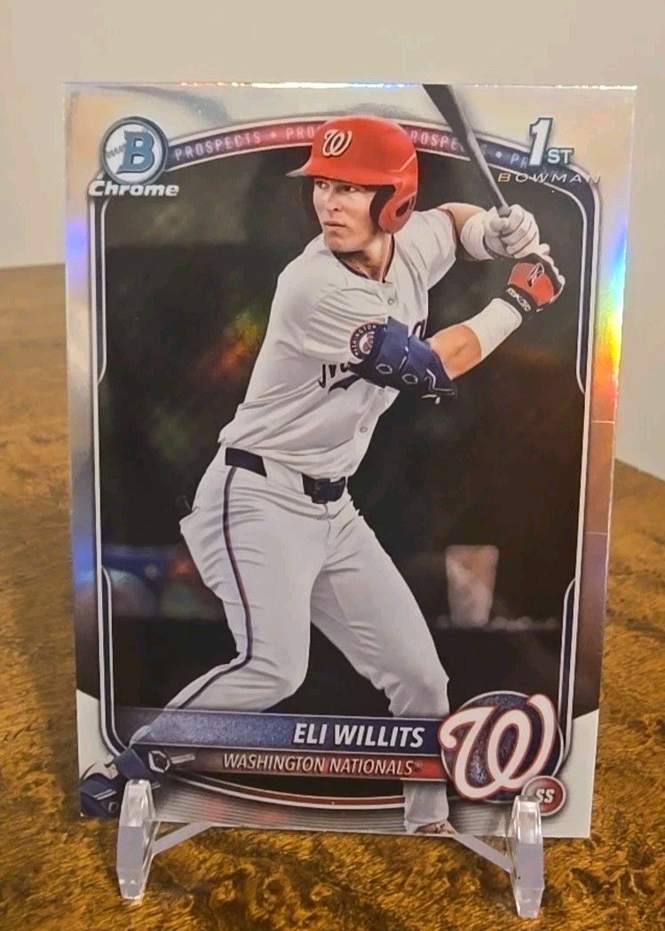 2025 Bowman Draft 1st Bowman Chrome Refractor Eli Willits BDC-1