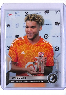 2022 TOPPS NOW MLS #163 DAYNE ST. CLAIR - PRINT RUN 222 - EARNS MVP HONORS!