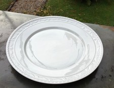 KPM Berlin KURLAND weiß GOURMETTELLER  30 cm  2. Wahl ungenutzt Platzteller P5