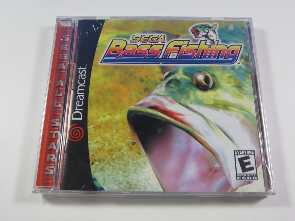 SEGA BASS FISHING SEGA DREAMCAST NTSC-USA NEUF - BRAND NEW