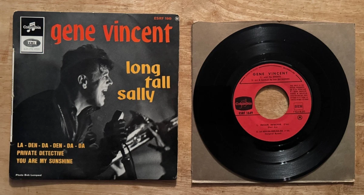 Gene Vincent EP Vinyl Records Rock | eBay
