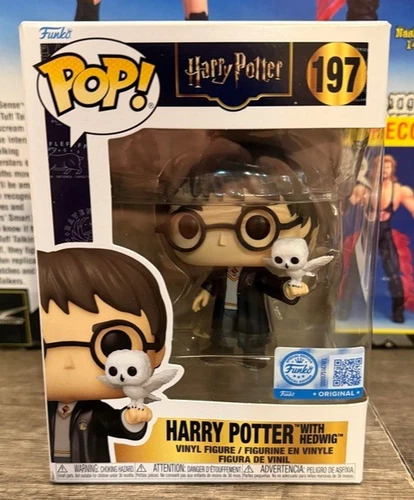 Funko Pop: Harry Potter & Hedwig 197 Walmart (Exclusive) w/ Protector BRAND NEW