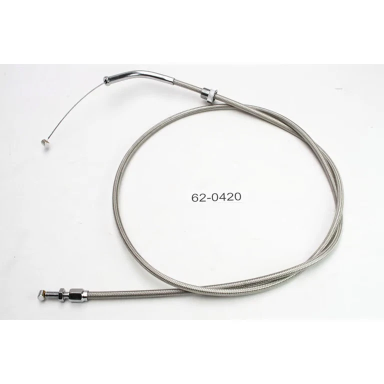 Cable de acelerador de empuje trenzado Motion Pro 54 pulgadas Armor Coat SS - 62-0420 estándar Foto 4 de 4