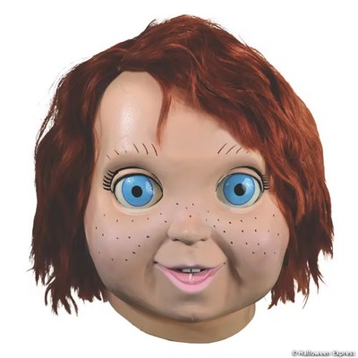 Adults Child s Play 2  Good Guys Doll Chucky Mask Costume Accessory